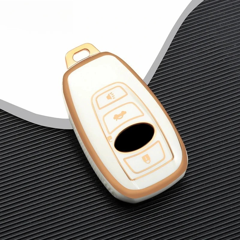 NEW TPU Car Remote Key Case Cover Shell Fob For Subaru Forester XV Outback BRZ WRX STI Legacy Impreza Crosstrek Bag Accessories