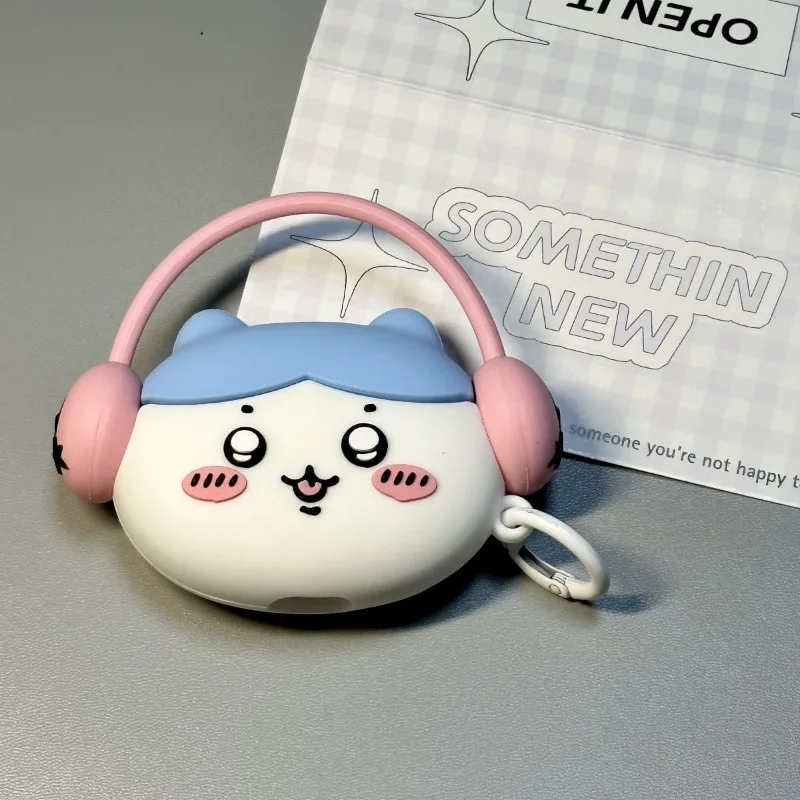 

Chiikawas Headphone Cover Miniso Apple Wireless Kawaii Bluetooth Headphones Airpods1 2 3 Pro Protective Case Pendant Toy Girls