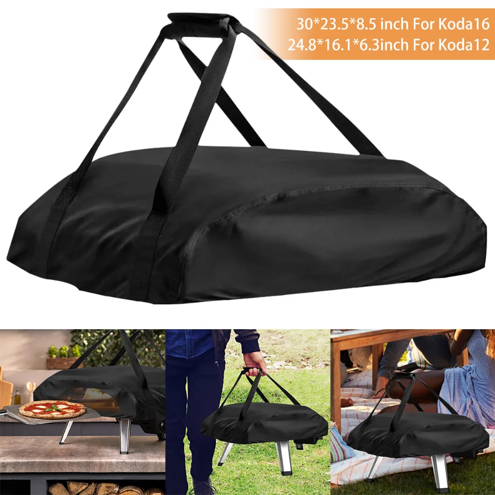 Portable 420D Oxford Pizza Oven Cover for Ooni Koda 12 16 Waterproof Pizza Oven Dustproof Covers BBQ Accessories