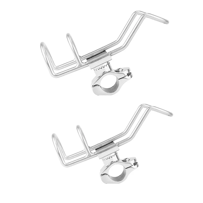 

316 Steel Fishing Rod Socket Bracket Rod Bracket Support Clamp Rail Mount 32Mm Boat Spare Parts Parts