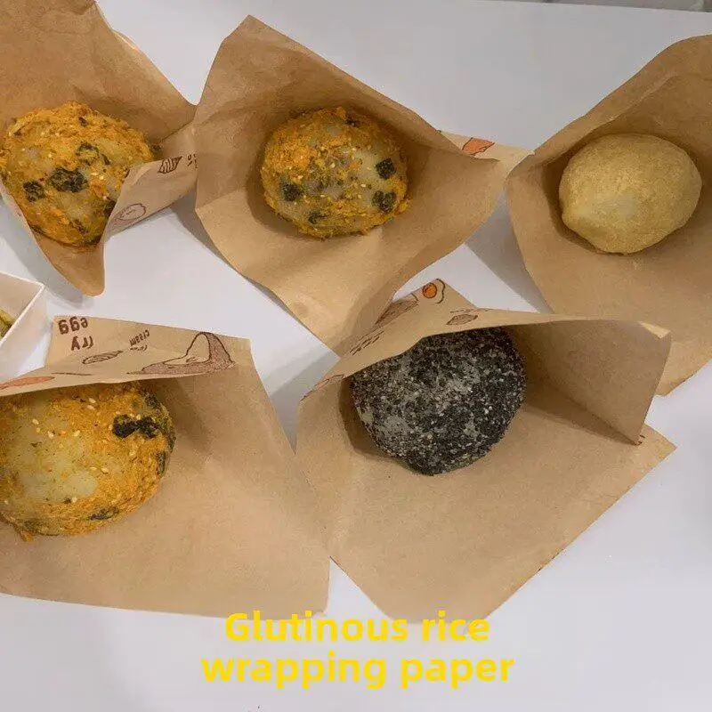 

Disposable Food Grade Packaging Paper for Stalls Sandwiches Oil Absorbent Paper One Time Use Baking Tools Kitchen Supplies