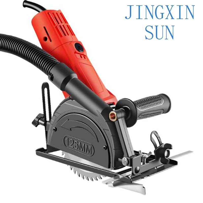 Useful 0-40MM Depth Adjustable Angle Grinder Cutter Grinder Bracket To Cutting Woodworking Table Tool with Guide Ruler