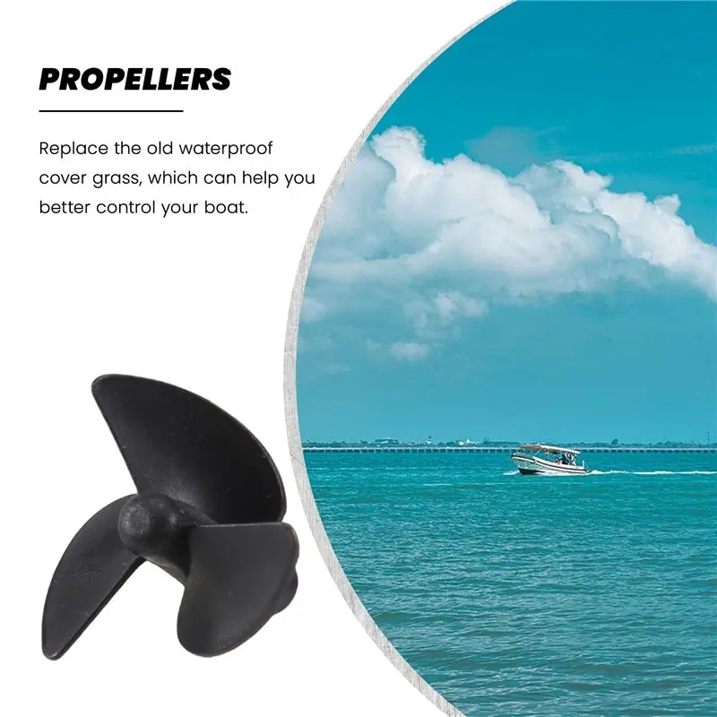 BNVN-RC Boat Spare Parts Propeller Set For Flytec 2011-5 Fishing Tool Bait Boat Fish Finder Ship Part Positive & Reverse Propell