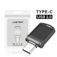 Metal Type-c USB Flash drive Black office professional Memory stick 128GB 64GB 32GB 16GB 8GB Silver 4GB Pen drive