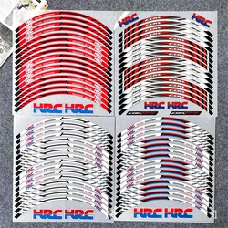 HRC CBR Wheels Rim Stickers Motorcycle For HONDA RR Racing CBR1000rr CBR600rr CBR650r CBR500r CBR250r 1000rr 600rr 650r 1000 600