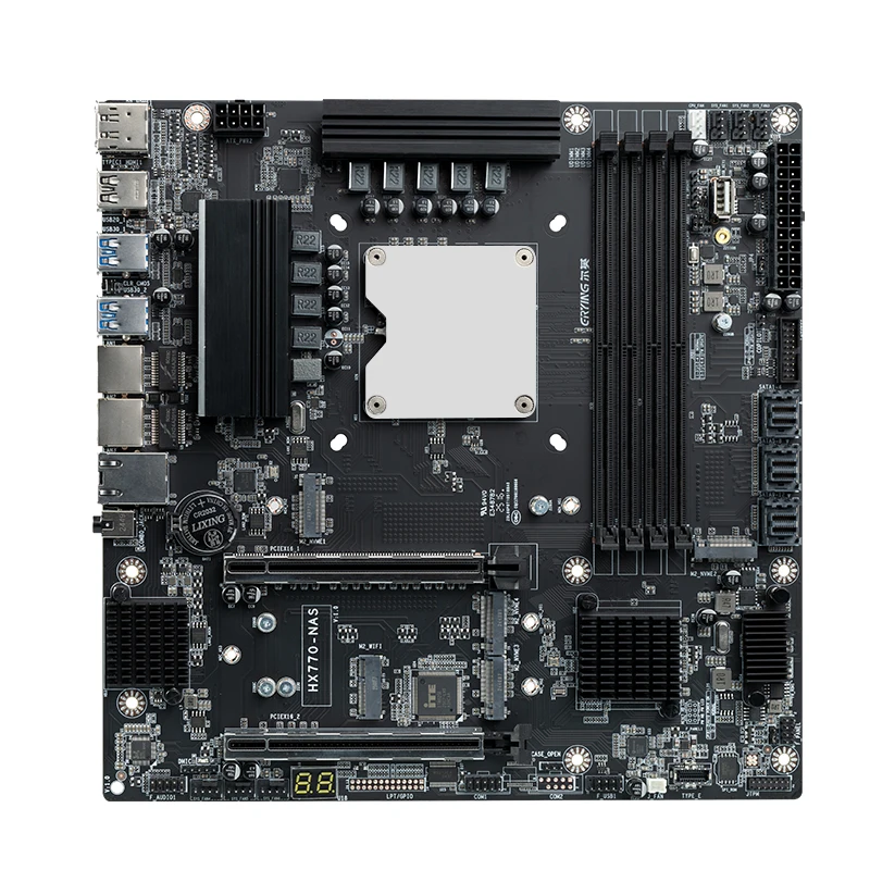 ERYING NASマザーボード オンボード 第14世代 Core i5 14500HX 4xDDR5