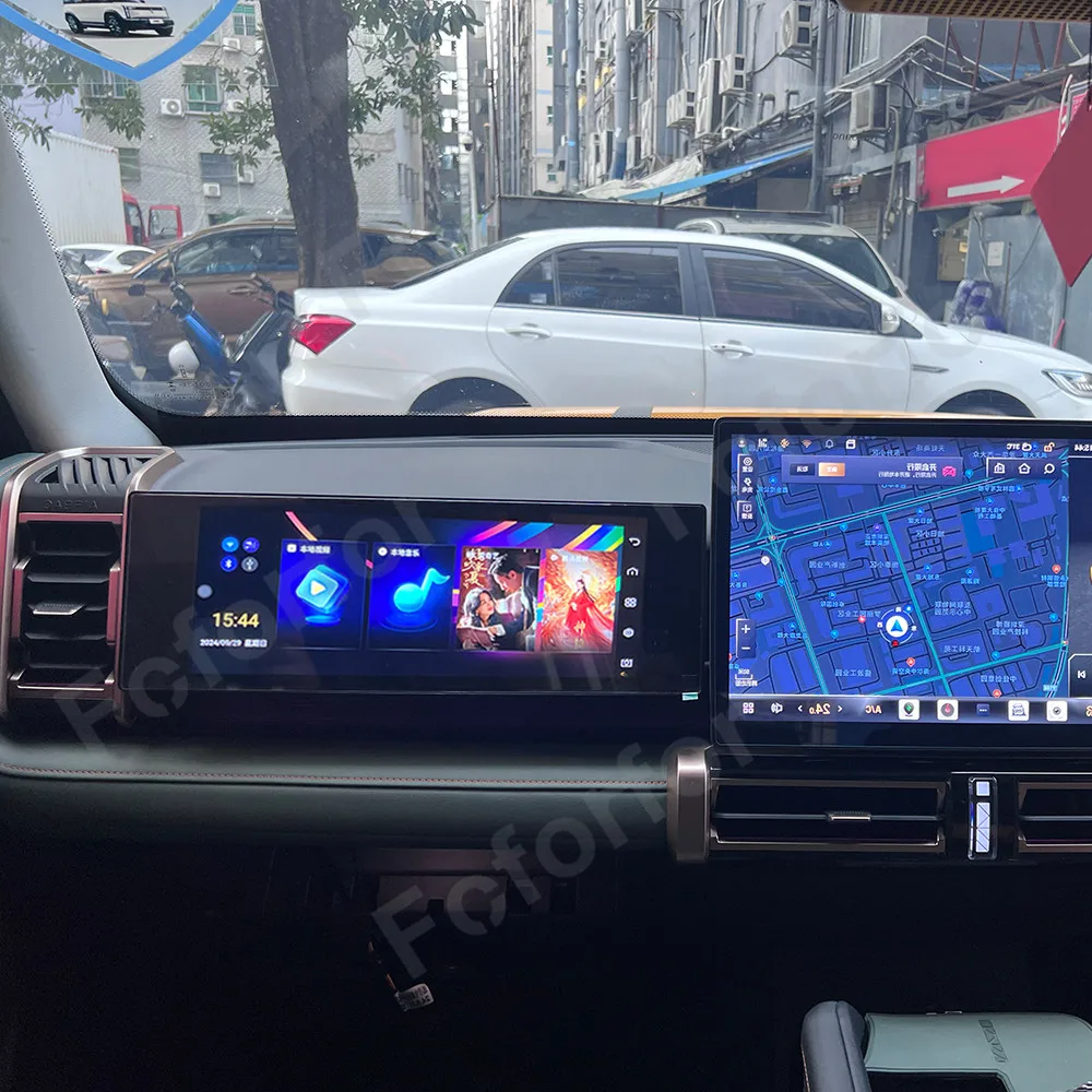 12.3 Inch HD Co‑pilot Screen For iCaur 03 2024 After Car GPS Multimedia Player Stereo Head Unit Android 13 Wireless Carplay