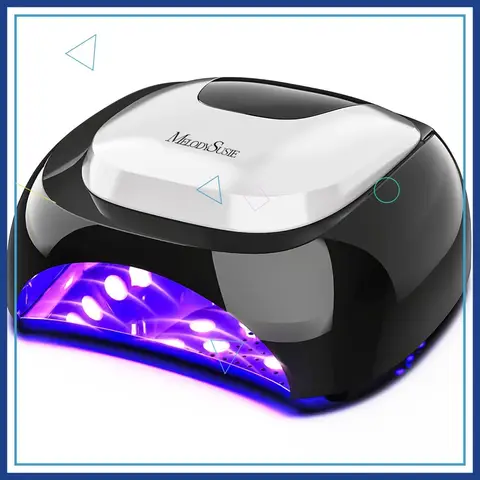 48W UV LED Nail Lamp Fast Curing with 3 Timers & Smart Sensor for All Gel Polishes