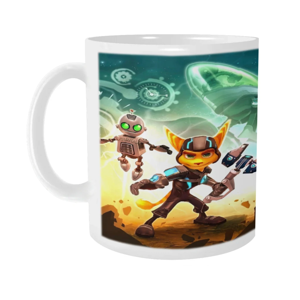 

Ratchet Clank Tea Coffee Mugs Bachelorette Party Team Groomsman Cups Wedding Gifts