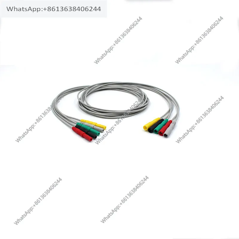 It is suitable for the Schrei SW3000 biofeedback neuromuscular stimulation workstation electrode connection wire le-ad wire