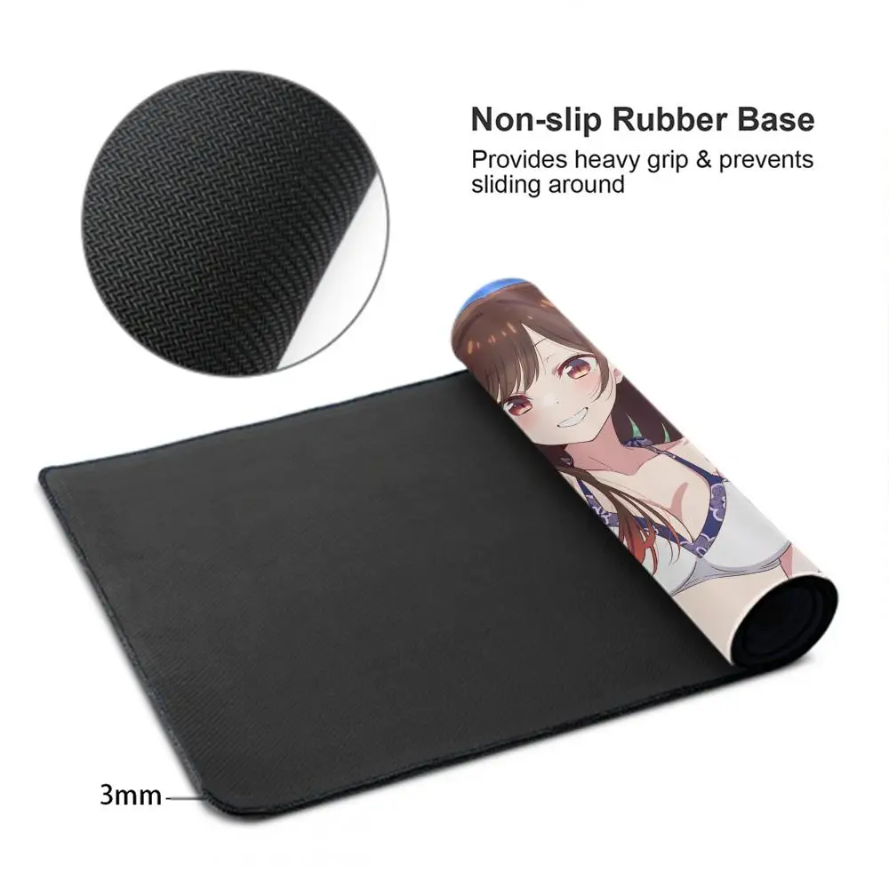 Rent A girl friend Kanojo Okarishimasu Mizuhara Chizuru Mouse Pad Keyboard Mousepad large 600X300 mm Desk Mat PC Game Table pad