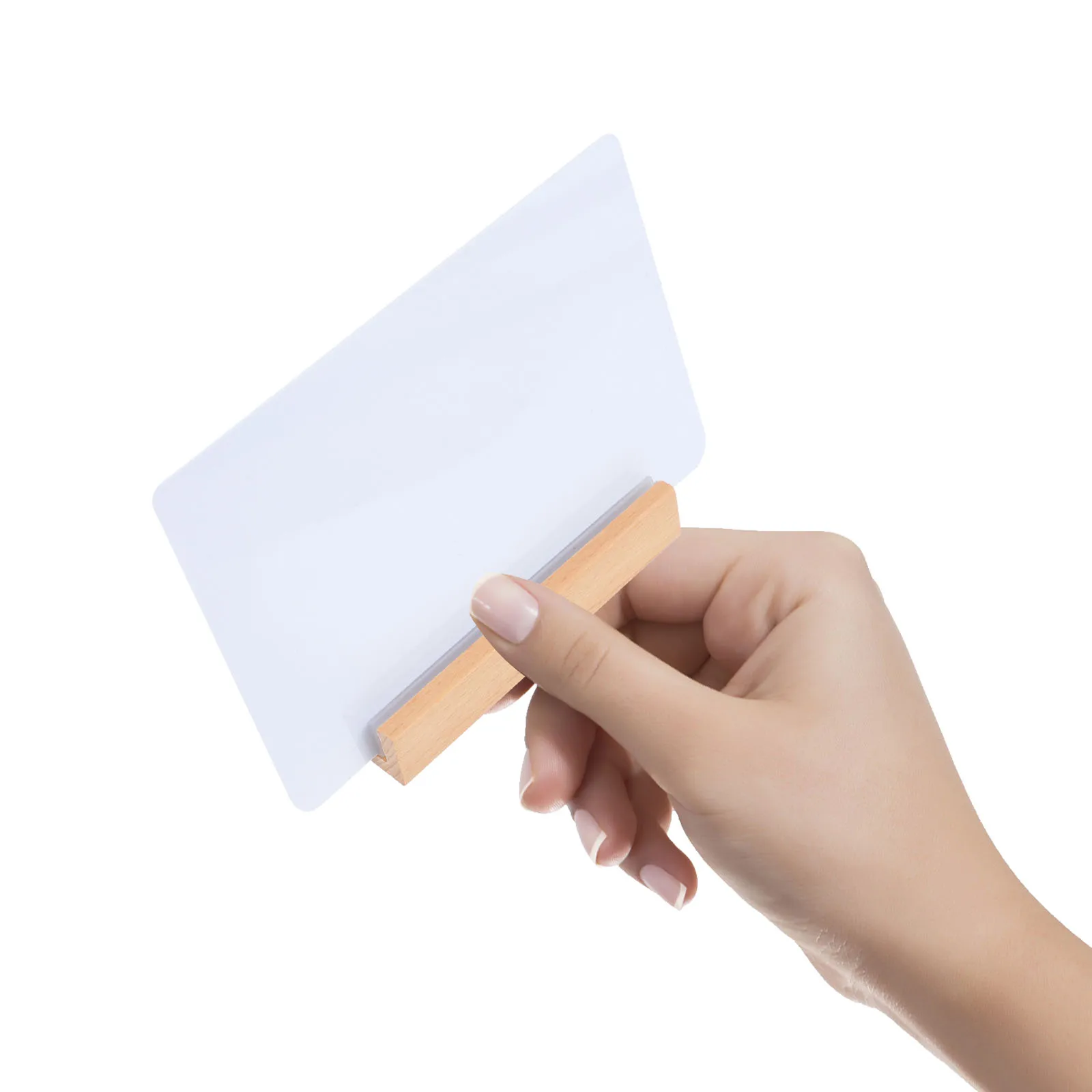 Wooden Display Size Lightweight Reusable Message Sign For Home Office School Use Note Display Board Writing Board