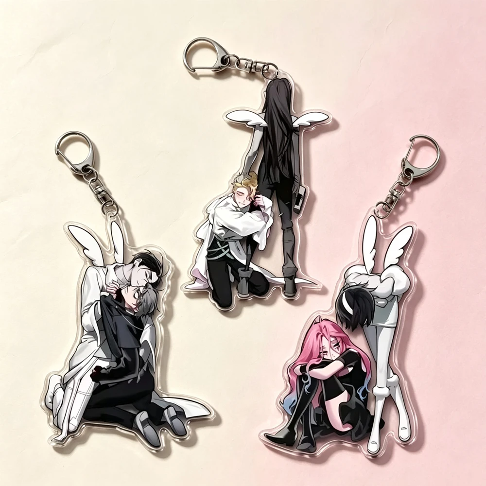 Anime Alien Stage Acrylic Keychain For ALIEN STAGE MIZI SUA TILL IVAN HYUNA LUKA Gifts Cosplay Props Gifts