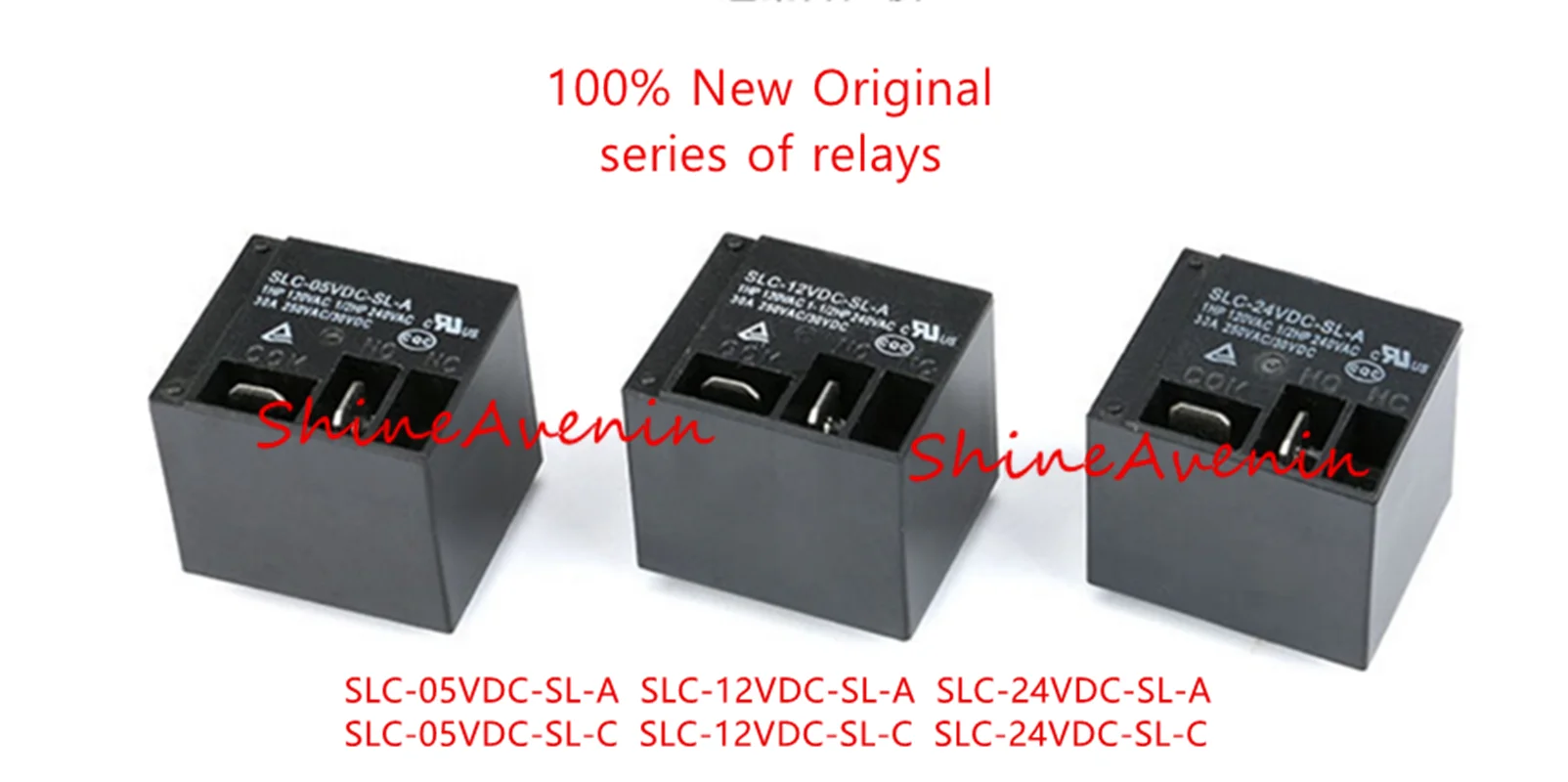 15pcs SLC-05VDC-SL-A  SLC-12VDC-SL-A  SLC-24VDC-SL-A  SLC-05VDC-SL-C  SLC-12VDC-SL-C  SLC-24VDC-SL-C  100% original relay