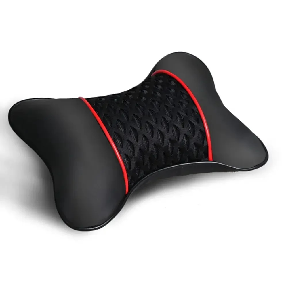 

Cushion Pad Pillow Car 27x18cm Car Styling Comfortable Protect Relax Black Car Pillow Travel Pillow High Quality