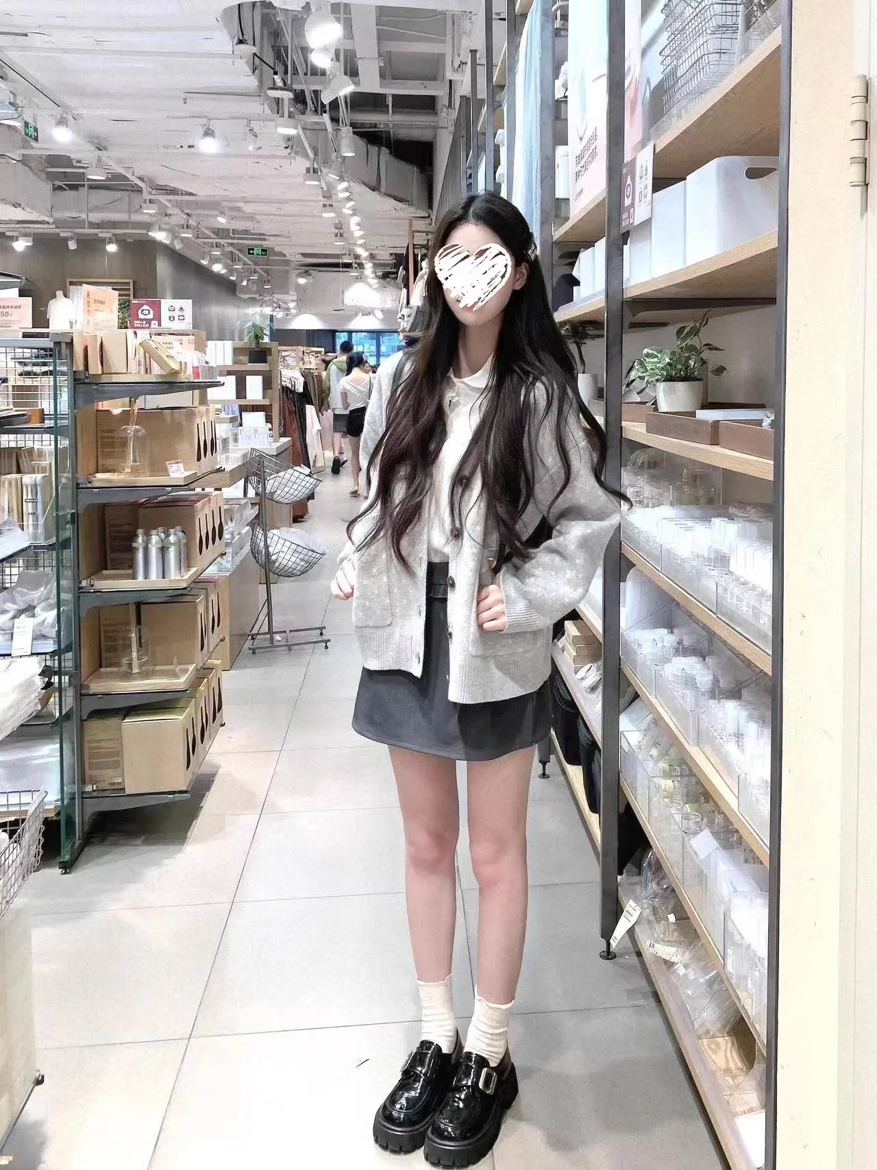 

Women's Knitted Sweater Cardigan Versatile Autumn Winter High School Teenage Sle Long Sve V-Ne Single Button Casual Ou...