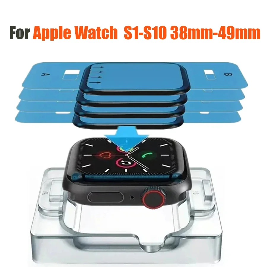 3pcs Ceramic film For Apple watch Ultra 10 9 8 7 49mm 46mm 45mm 41mm Screen protector For Apple watch 6 5 SE 44mm 40mm 42mm 38mm