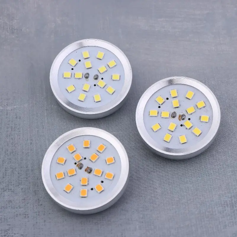 2Pcs 3W LED Bulb Module 3000K 4000K 6500K Three Color Dimmable LED Light Panel For Ceiling Downlight Accessories