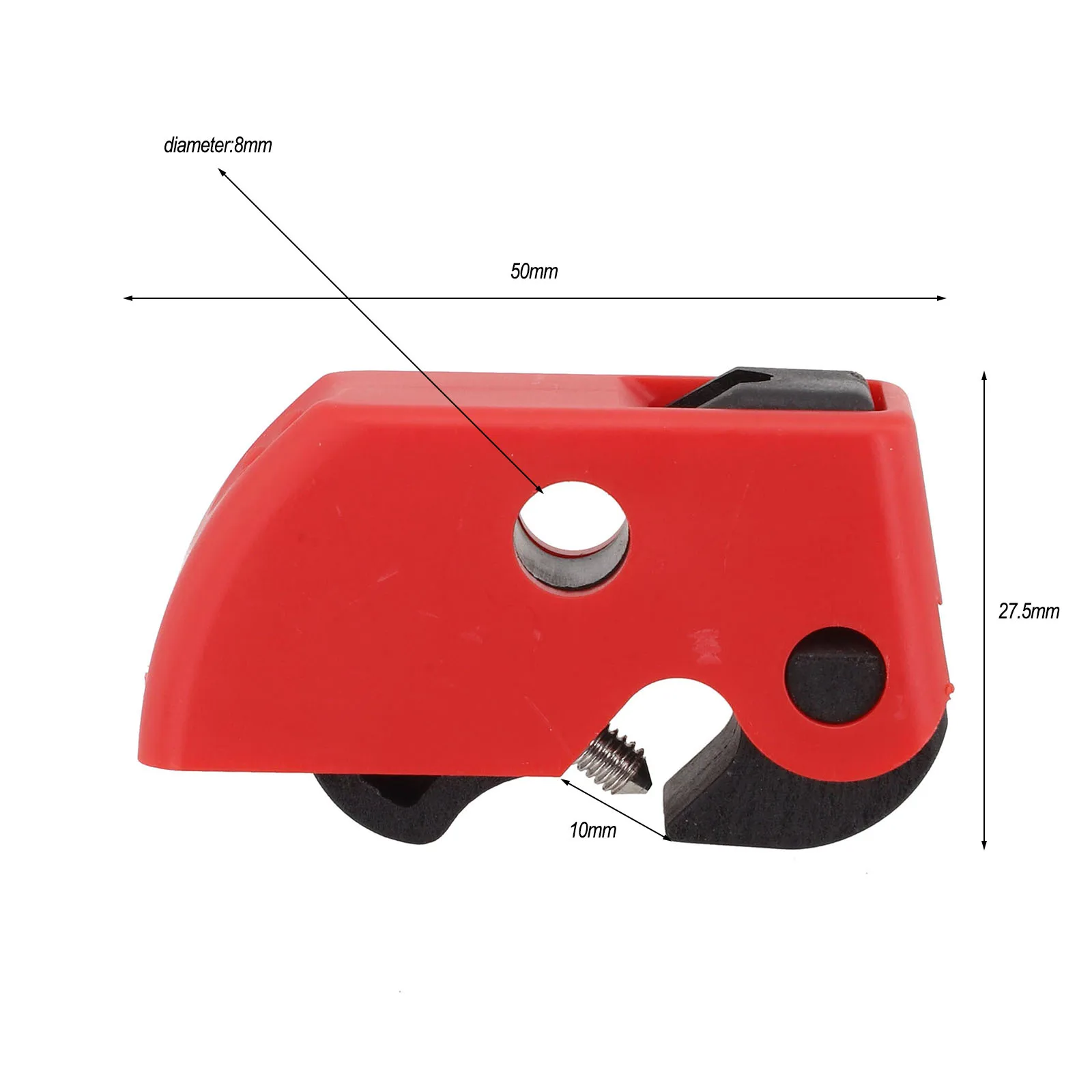 Secure Your Equipment with Our 8MM Thick Handle Circuit Breaker Lock Made from Reinforced Nylon PA Easy Manual Locking