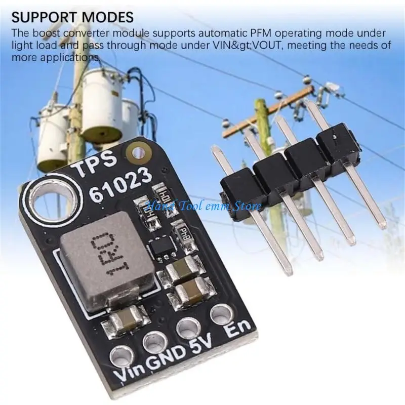 H37F TPS61023 5V 1A Boosts Voltages Regulator Module For DIY Electronics And Battery Power Projects