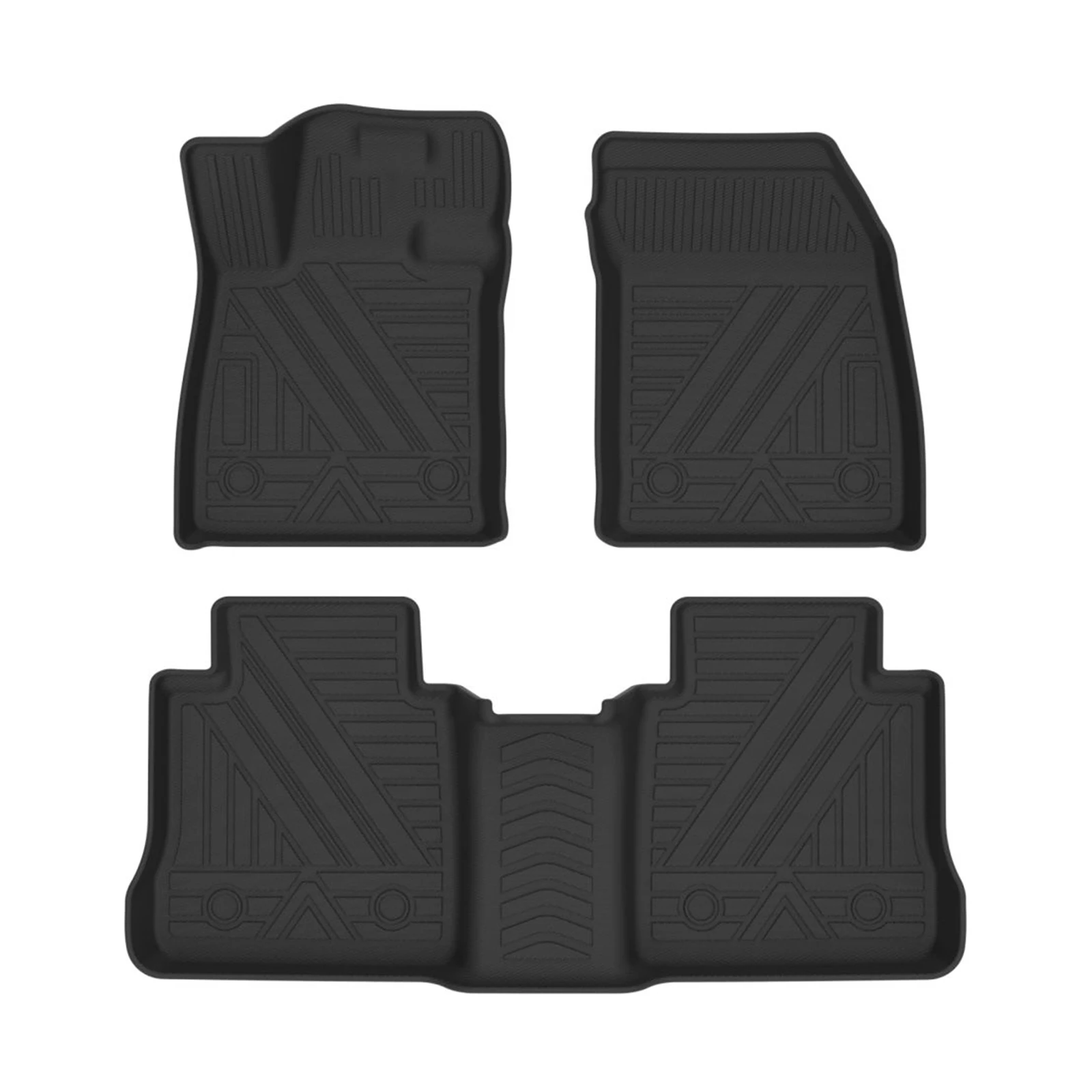 

Резиновые автомобильные коврики для Ford EVOS 2022, 3D-коврики из TPE, водонепроницаемые, противоскользящие