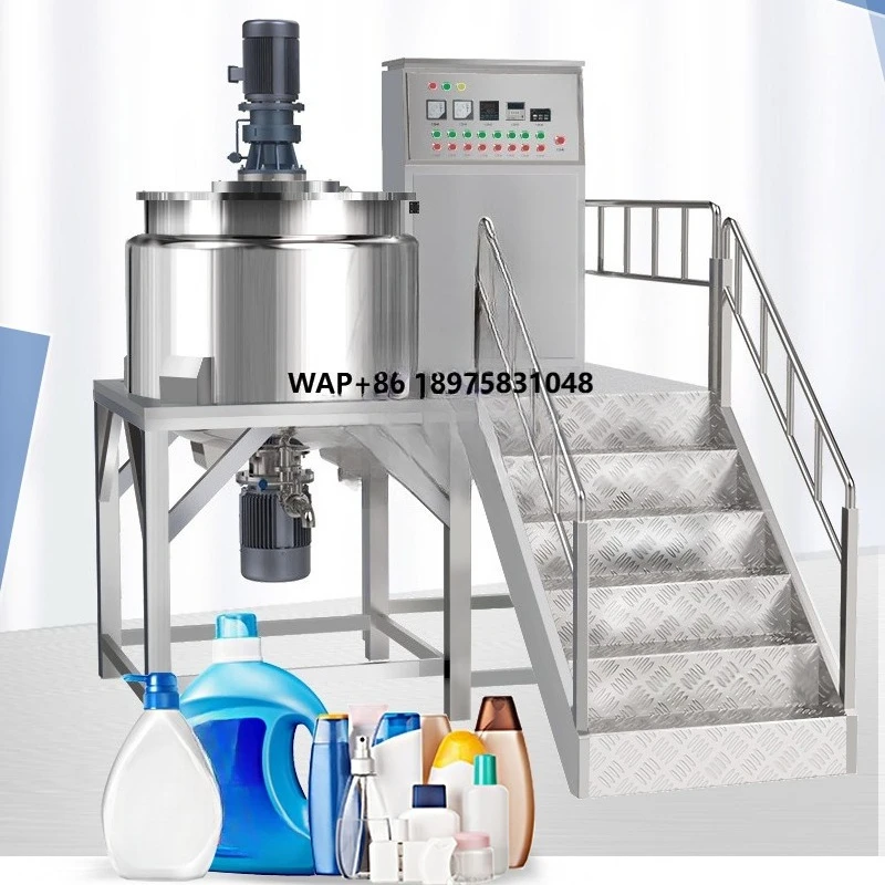 New Condition Homogenizer Dispersion Blender Mixer Machine Agitator Liquid Soap/detergent/hand Wash Mixing Tank Blending
