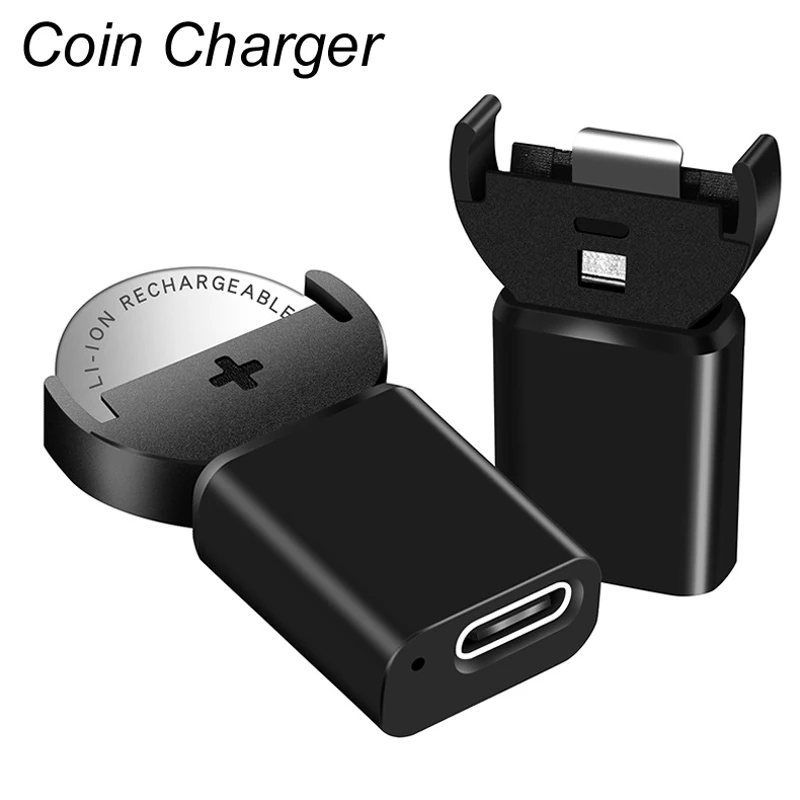 

USB TYPE-C LED Display Charhger For LIR2032 LIR1632 LIR2025 LIR2016 LIR2032H Batteries Long-Lasting Type-C Lithium Coin Charger