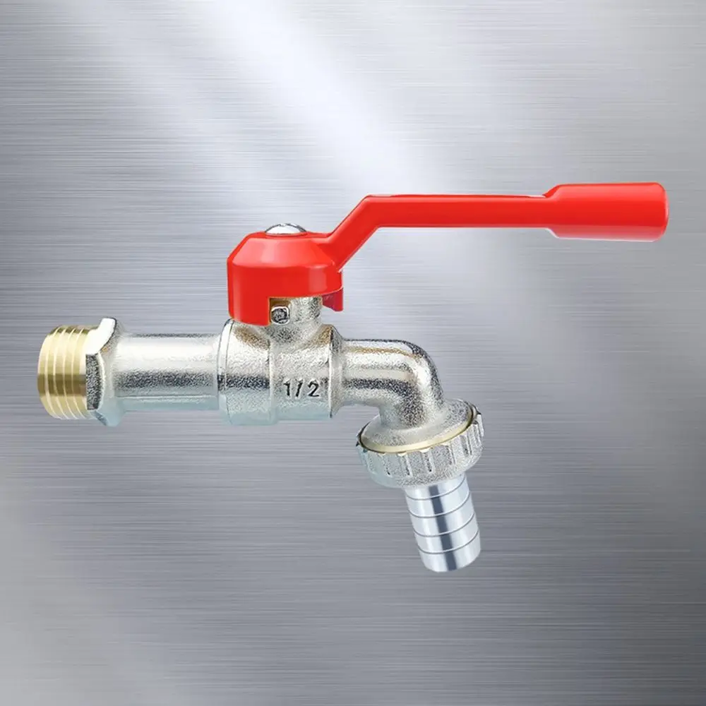 All Copper Tap Water Faucet 4/6/8 Points Garden Irrigation Valve Switch One Into One Out Thread Water Splitter Connector