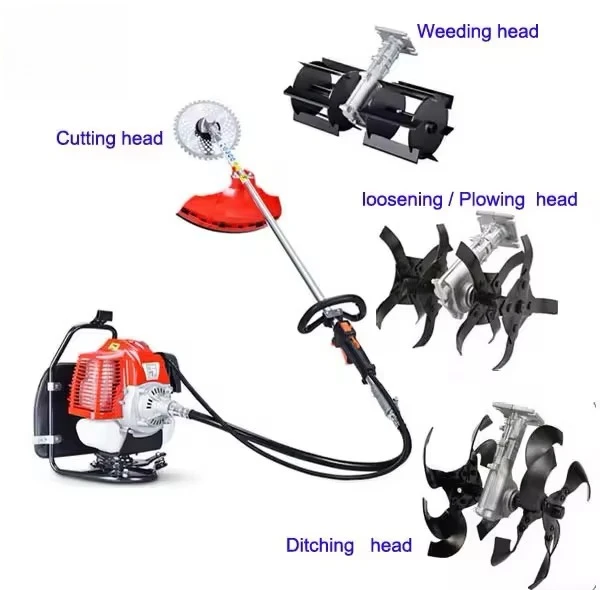 مصدر الطاقة الهيدروليكي لجزازة العشب المحمولة باليد في المشي مناسب لمزارع حديقة الحديقة
