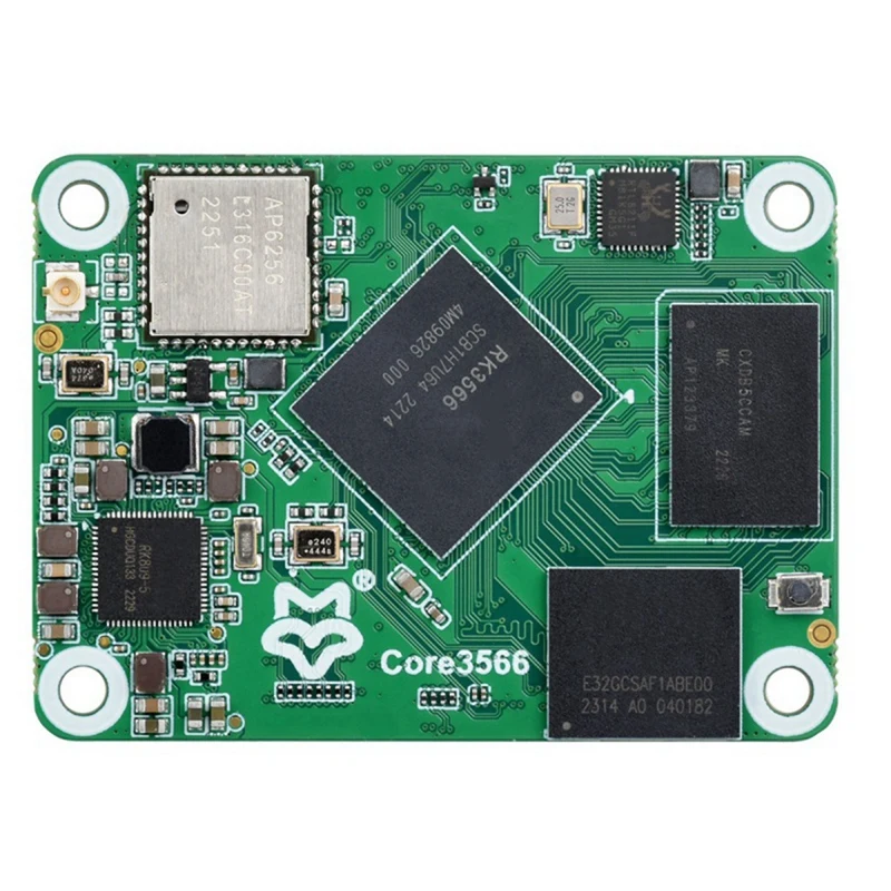 Core3566 Module, Rockchip RK3566 Quad-Core Processor, Compatible With For Raspberry Pi CM4,2GB+ 32GB Emmc With Wifi