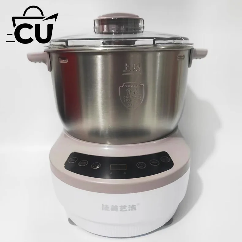 7L large capacity, stainless steel electric dough mixing machine 3.5L 5L stainless steel dough mixing machine