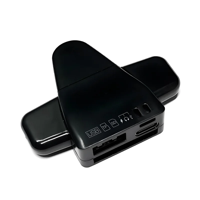 Ingenious-7-in-1-Kartenleser, multifunktionaler Universal-Telefon-Computer-Adapter, SD-Kartenleser, TF U Disk Typ-C-Adapter