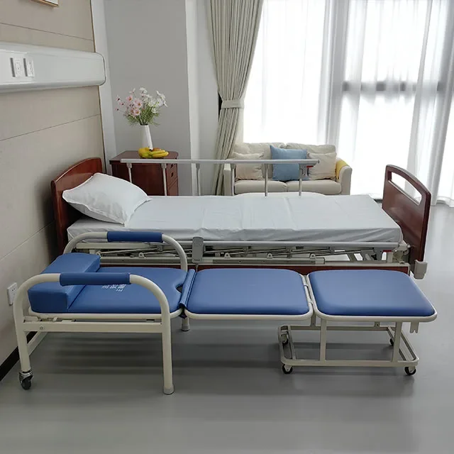 HH/PBC-059 Folding Comfortable Foldable Medical Accompanying Chair Sickbed Accompanying Chair (Bed)