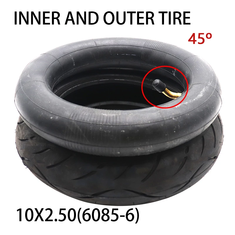 10 Inch Electric Skateboard Tire 10x2.5 for Electric Scooter Skate Board 10x2.50 Inflatable Wheel Tyre Outer Tire Inner Tube