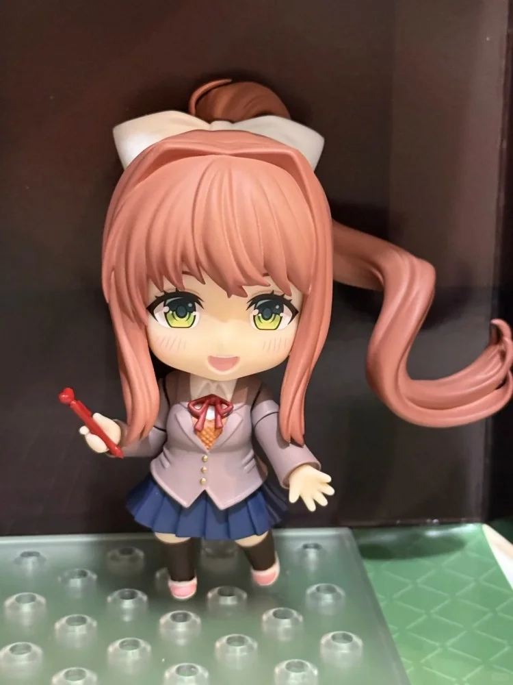 

Authenticin Stock #1817 Monika Doki Doki Literature Club Reissue Anime Action Figure Collectible Model Toy For Anime Fans