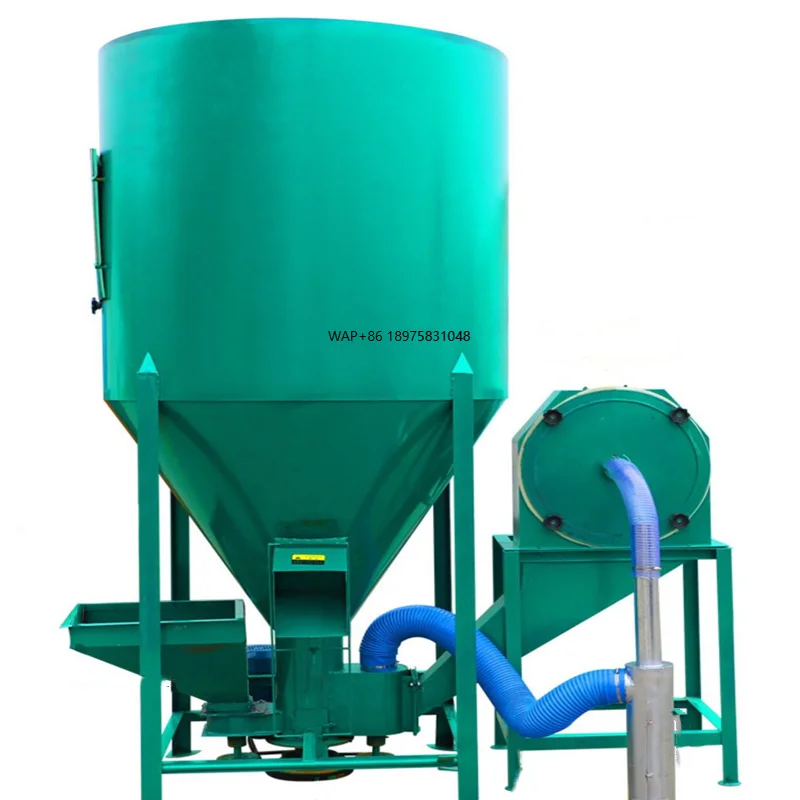 New Product Efficient Vertical Cattle Chicken Horse Cattle Feed Factory Equipment