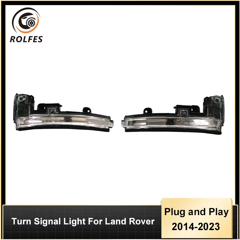 ROLFES Turning Lamp LED Rearview Mirror Signal Light For Land Rover Auto Accessoires Waterproof Side Dynamic Flowing