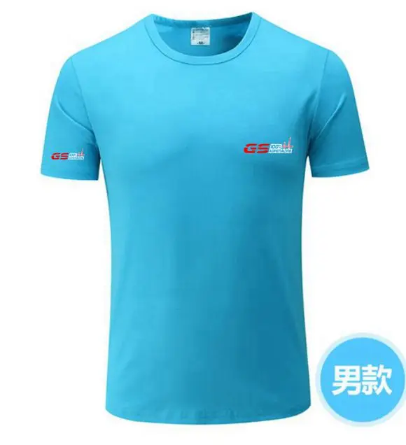 2023 GS 100% Car GS Adrenaline Motorrad Biker Fan Men Short Sleeve T-Shirt Printed Tee Shirts GS 1200 Men's M3 M4 M5 Tshirt XS-X