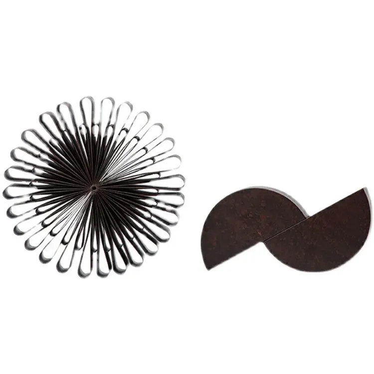 

Modern art abstract geometric semicircle creative ornament model room hotel living room book