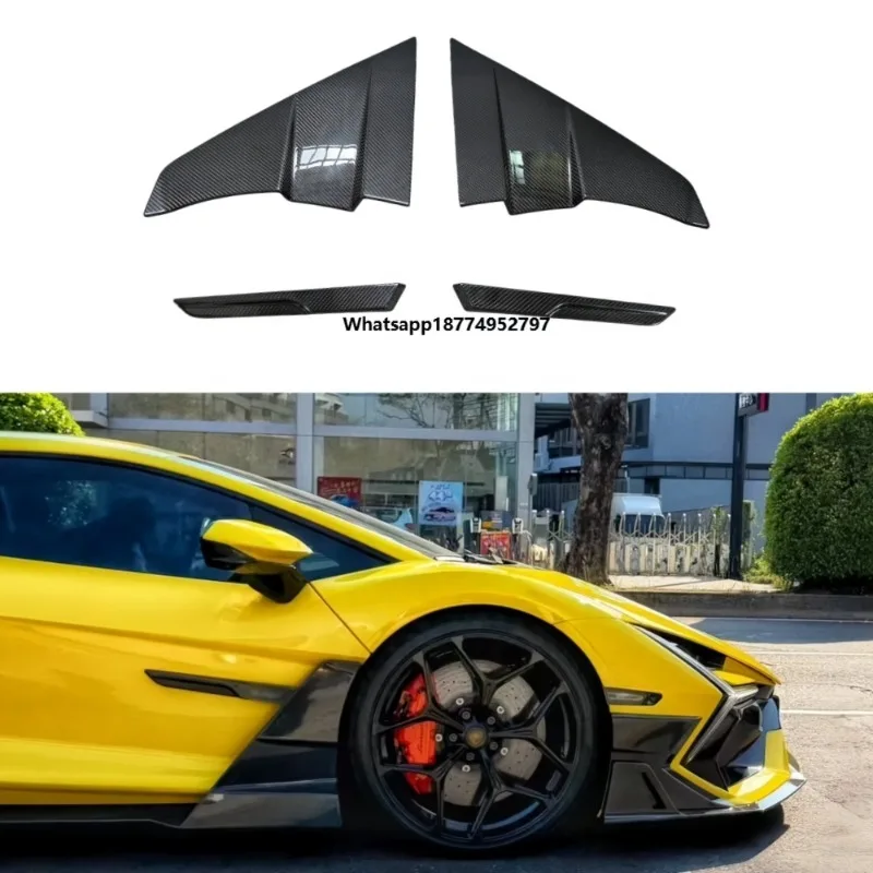 Body Kit Upgrade MSY Style Dry Carbon Fiber Side Skirts, Fenders, Skirts, Spoilers, Accessories for  Revuelto