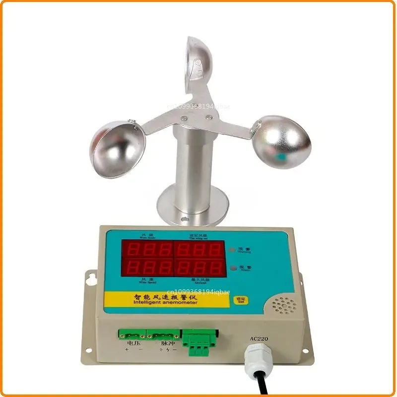 Wind Speed Alarm Tower Crane Anemometer Tower Wind Speed Tester Meter in stock