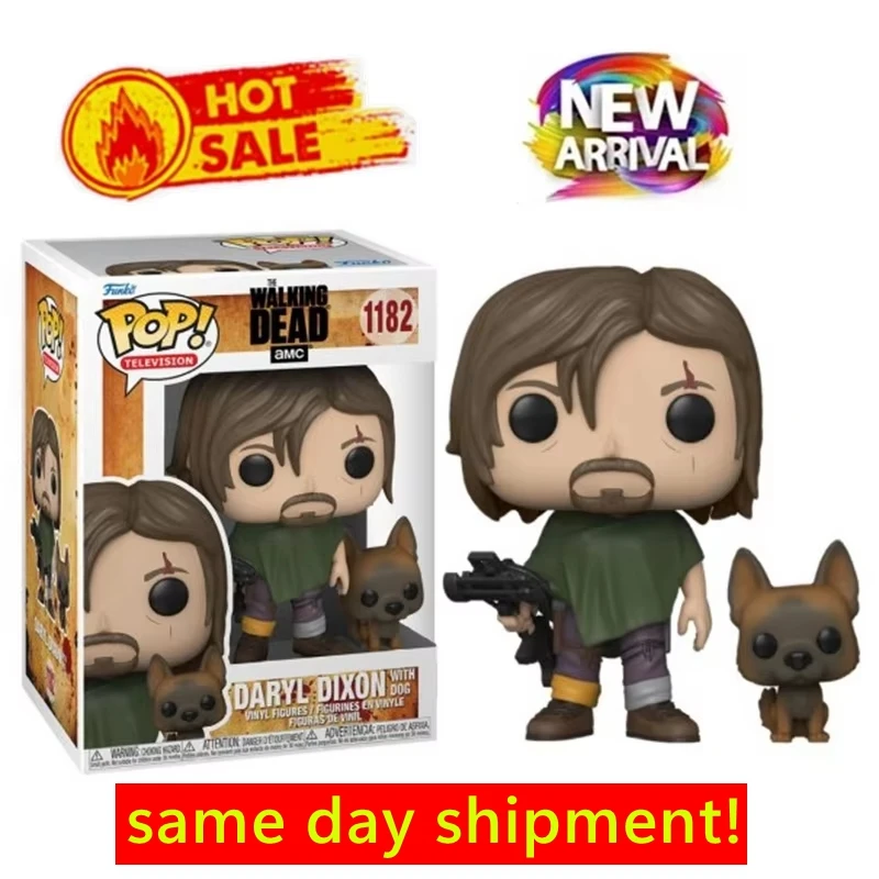 2026 New Funko Pop! The Walking Dead Daryl With Dog #1182