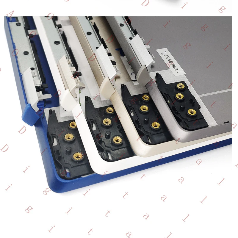 L... For HP 15-CS 15-CW TPN-Q208 TPN-Q210 LCD Back Cover Front Bezel hinges gray blue