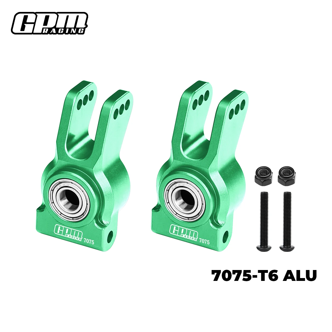 GPM LOSI 1/10 레이저너트 테나시티 울트라 4 LOS03028 알루미늄 7075 리어 허브 세트 대형 베어링용