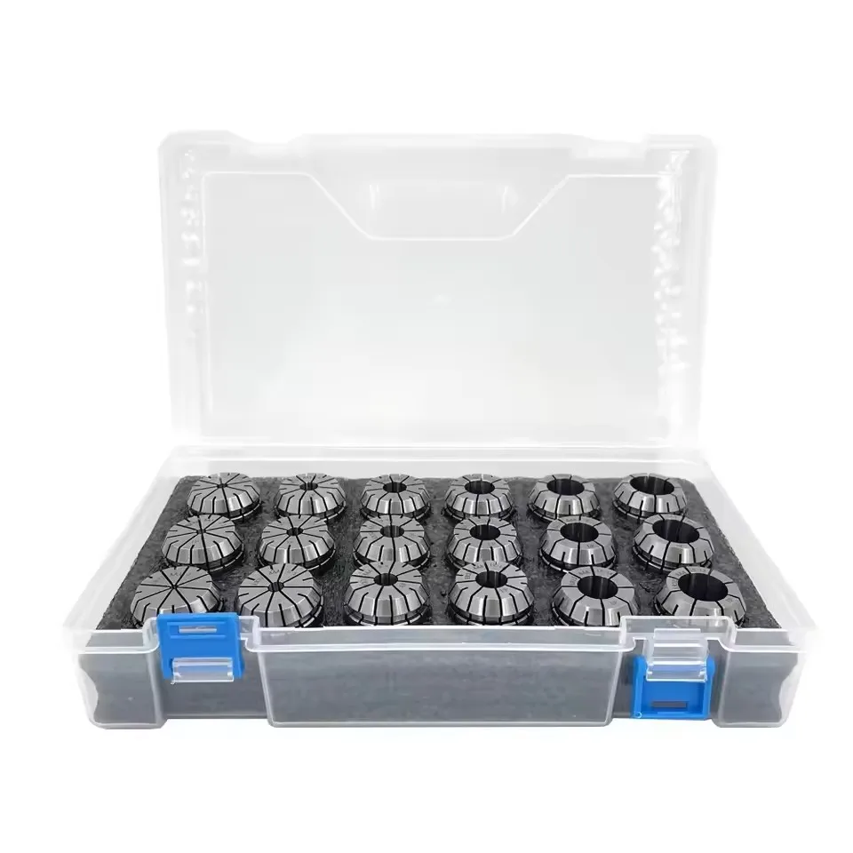 ER11 ER16 ER20 ER25 ER32 ER40 Spring Collet Set Milling Chuck Collets for  Precision Tool Holder