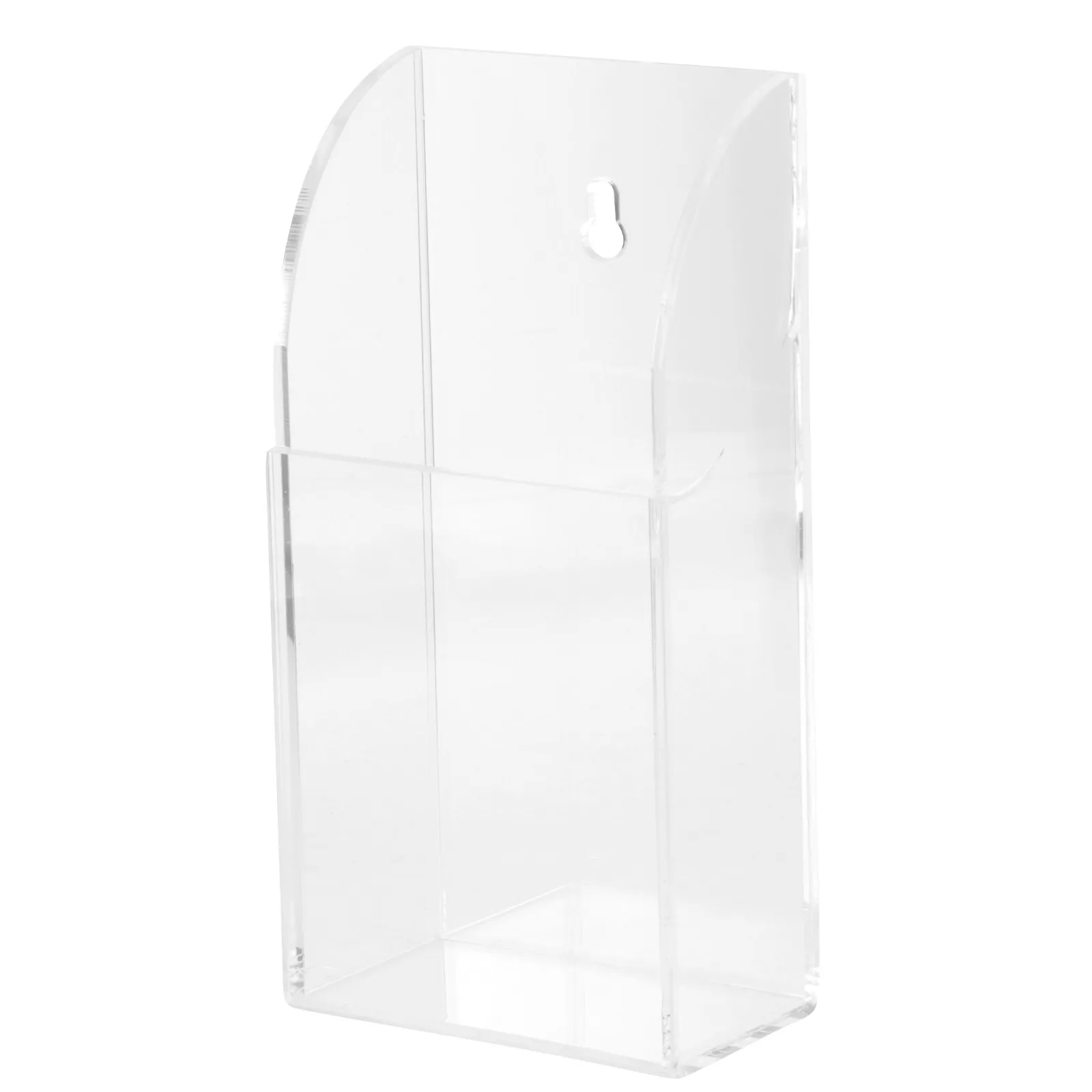 

1 Grid Remote Control Storage Box Environmental Protection Material Wall Mount Holder Case for TV Air Conditioner Phone