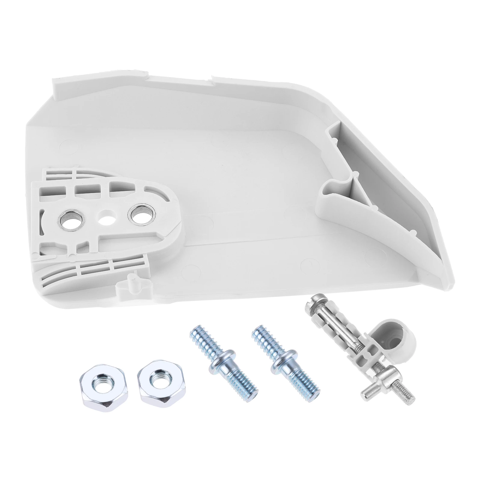 Tampa da roda dentada de corrente com ajustador, kit de porca do tensor para motosserra STIHL 017 018 021 023 025 MS170 MS180 MS210 MS230