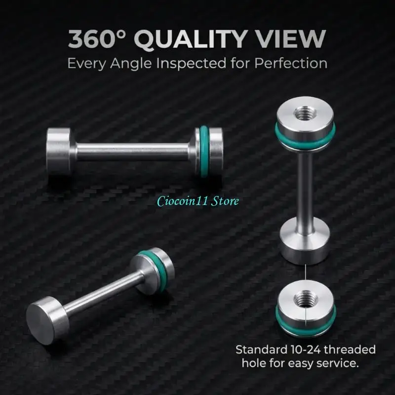 Y1UB High Grade Oil Channel Cap For Display Engine 61Mm Aluminum Build