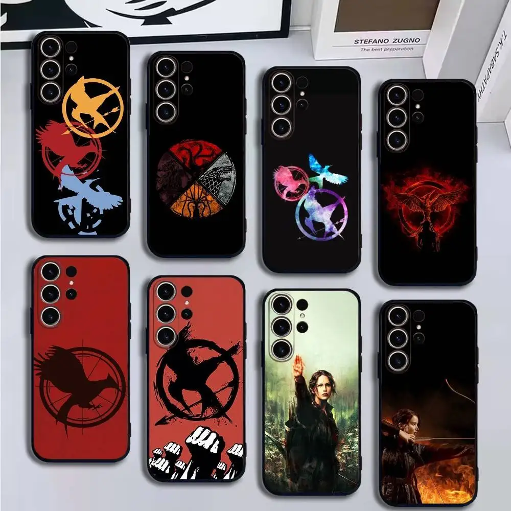Чехол для телефона Film The H-Hunger Games для SamsungS25,24,21,22,23,30,Ultra,20,Plus,Fe,Lite,Note,10,9,мягкий черный чехол Чехол для телефона Film The H-Hunger Games для SamsungS25,24,21,22,23,30,Ultra,20,Plus,Fe,Lite,Note,10,9,мягкий черный чехол
