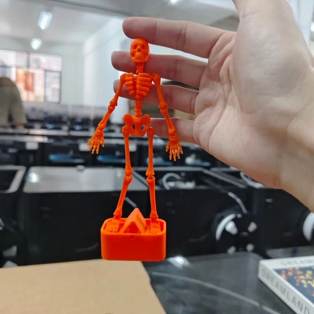 Air Pump Driven Dancing Skeleton Aquarium Bubbler Dancing Underwater 3D Printed Dynamic Skeleton Bubbler Plastic Realistic
